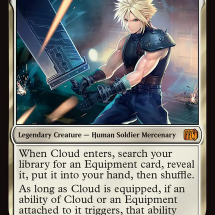 Cloud, Midgar Mercenary [FINAL FANTASY] Foil