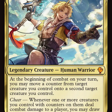 Tidus, Yuna's Guardian [Commander: FINAL FANTASY]