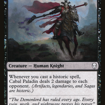 Cabal Paladin [Dominaria]