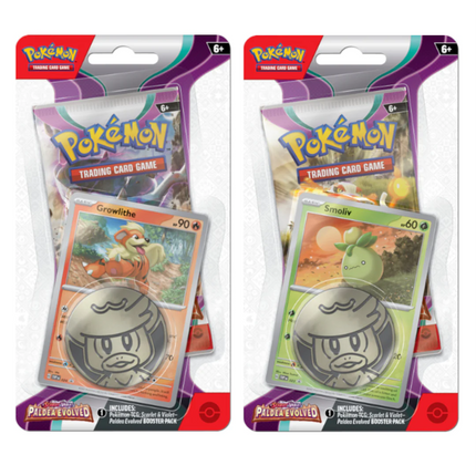 Pokémon Scarlet & VIolet - Paldea Evolved - Checklane Blister Pack