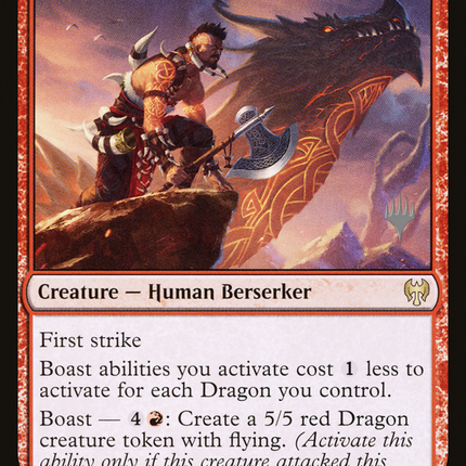 Dragonkin Berserker [Kaldheim Promos]