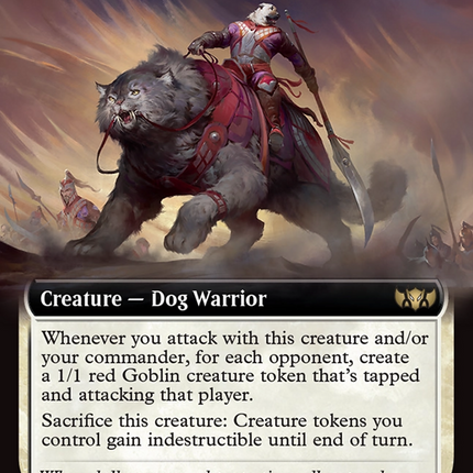 Ainok Strike Leader (Extended Art) [Commander: Tarkir: Dragonstorm]