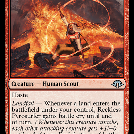 Reckless Pyrosurfer [Modern Horizons 3] Foil