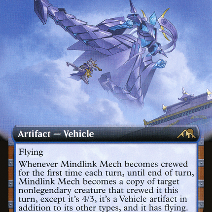 Mindlink Mech (Extended Art) [Kamigawa: Neon Dynasty]
