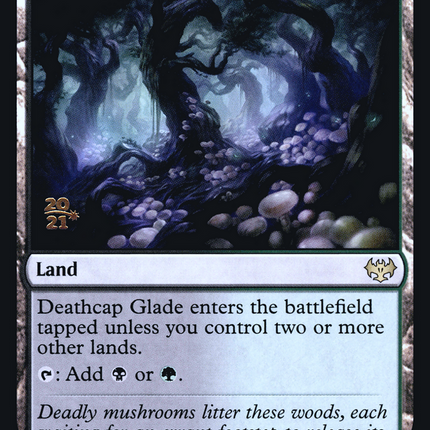 Deathcap Glade [Innistrad: Crimson Vow Promos] Prerelease Foil