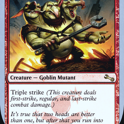 Three-Headed Goblin [The List (Unfinity Foil Edition)] Foil