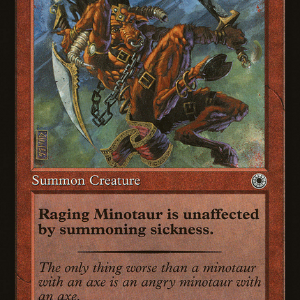 Raging Minotaur (Retro) [The List]