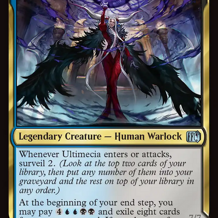Ultimecia, Time Sorceress // Ultimecia, Omnipotent [FINAL FANTASY] Foil