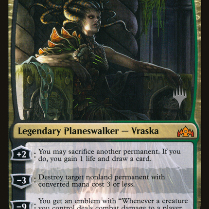Vraska, Golgari Queen [Guilds of Ravnica Promos]