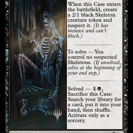 Case of the Stashed Skeleton [Murders at Karlov Manor Promos]