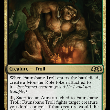 Faunsbane Troll [Wilds of Eldraine]