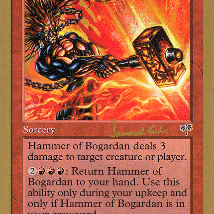 Hammer of Bogardan [World Championship Decks 1997]