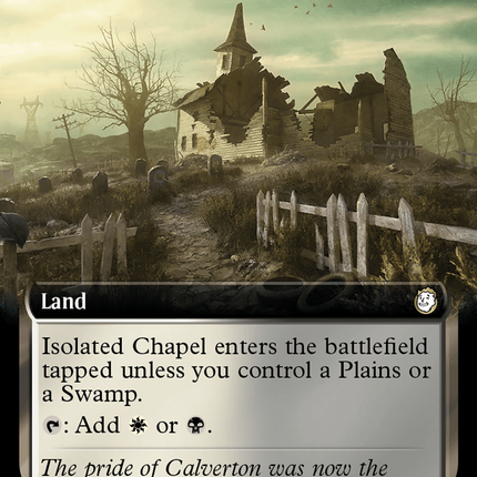 Isolated Chapel (Extended Art) [Fallout] Surge Foil