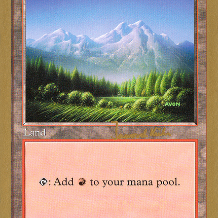 Mountain (JK443) [World Championship Decks 1997]