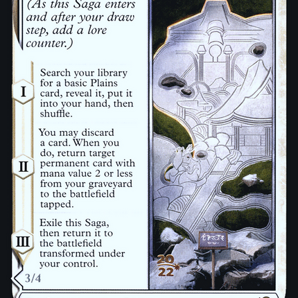 The Restoration of Eiganjo // Architect of Restoration [Kamigawa: Neon Dynasty Promos] Prerelease Foil