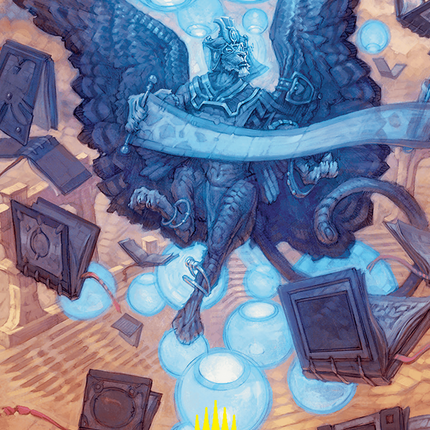 Sphinx of Forgotten Lore // Sphinx of Forgotten Lore (Borderless) [Foundations Art Series]