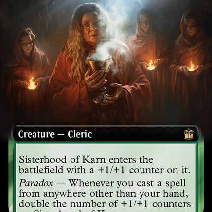 Sisterhood of Karn (Extended Art) [Doctor Who] Surge Foil