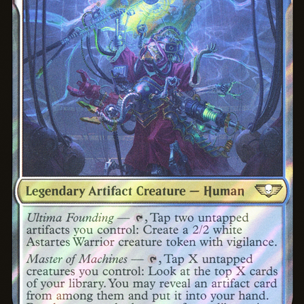Belisarius Cawl [Warhammer 40,000 Commander] Surge Foil