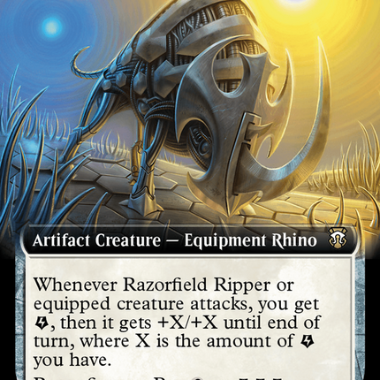 Razorfield Ripper (Extended Art) [Modern Horizons 3 Commander] Foil