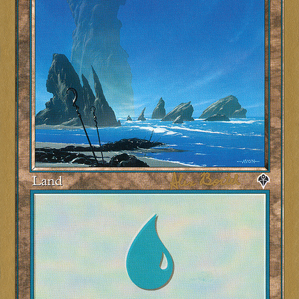 Island (AB336A) [World Championship Decks 2001]