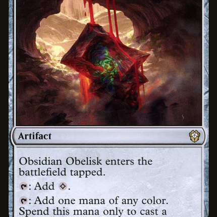 Obsidian Obelisk [Dominaria United Commander]