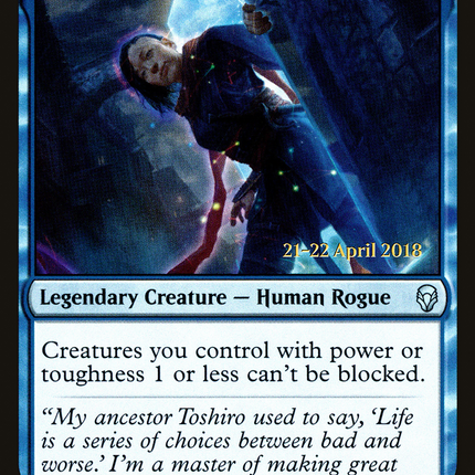 Tetsuko Umezawa, Fugitive [Dominaria Promos] Prerelease Foil