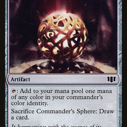 Commander's Sphere [The List]