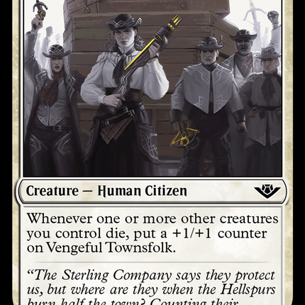 Vengeful Townsfolk [Outlaws of Thunder Junction]
