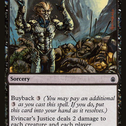 Evincar's Justice [Commander Anthology]