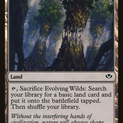 Evolving Wilds [Duel Decks: Speed vs. Cunning]