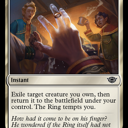 Slip On the Ring [The Lord of the Rings: Tales of Middle-earth]