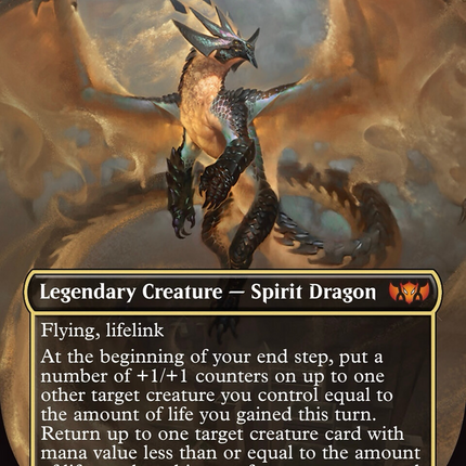 Betor, Ancestor's Voice (Borderless) [Commander: Tarkir: Dragonstorm]