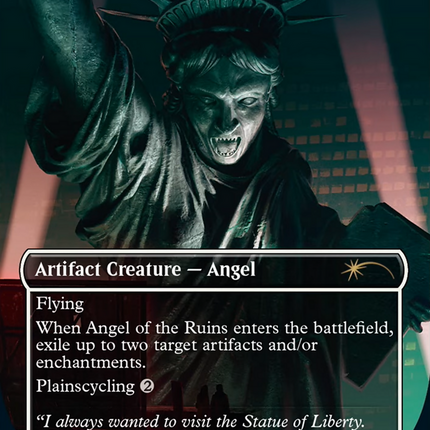 Angel of the Ruins (Showcase) [Secret Lair Drop]