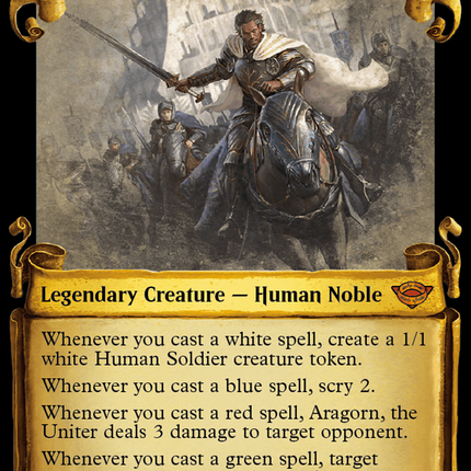 Aragorn, the Uniter (Showcase) [The Lord of the Rings: Tales of Middle-earth]
