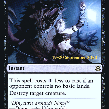Hagra Mauling // Hagra Broodpit [Zendikar Rising Promos] Prerelease Foil