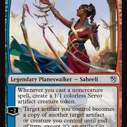 Saheeli, Sublime Artificer [Commander: Aetherdrift]