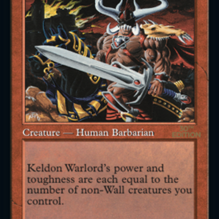 Keldon Warlord (Retro) [30th Anniversary Edition]