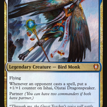 Ishai, Ojutai Dragonspeaker [Commander Anthology Volume II] Foil