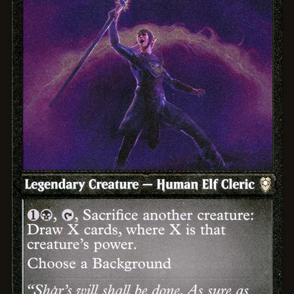 Shadowheart, Dark Justiciar [Commander Legends: Battle for Baldur's Gate] Etched Foil