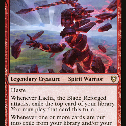 Laelia, the Blade Reforged [Commander Legends: Battle for Baldur's Gate]