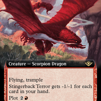 Stingerback Terror (Extended Art) [Outlaws of Thunder Junction]