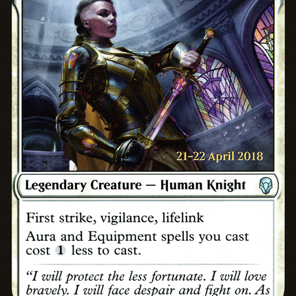 Danitha Capashen, Paragon [Dominaria Promos] Prerelease Foil