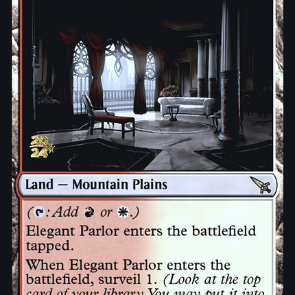 Elegant Parlor [Murders at Karlov Manor Promos] Prerelease Foil