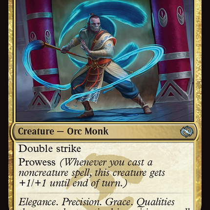 Jeskai Brushmaster [Tarkir: Dragonstorm] Foil