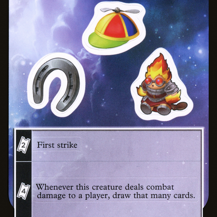 Zombie Cheese Magician [Unfinity Sticker Sheets]