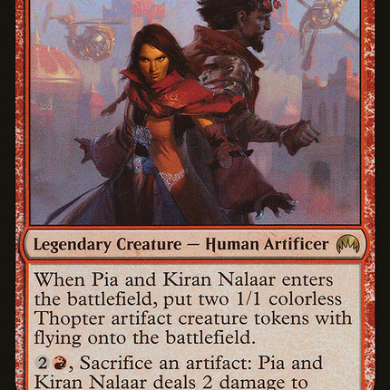 Pia and Kiran Nalaar [Magic Origins Promos] Foil