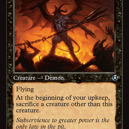 Demonic Taskmaster (Retro Frame) [Innistrad Remastered] Foil