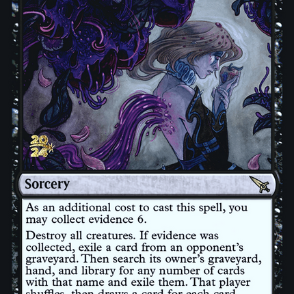 Deadly Cover-Up [Murders at Karlov Manor Promos] Prerelease Foil
