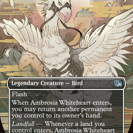 Ambrosia Whiteheart (Borderless) (Borderless) [FINAL FANTASY]
