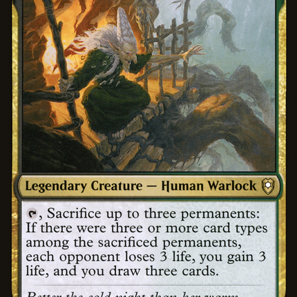 Baba Lysaga, Night Witch [Commander Legends: Battle for Baldur's Gate]